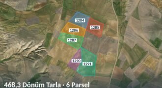 Tek Kümede 468 Dönüm Tarla